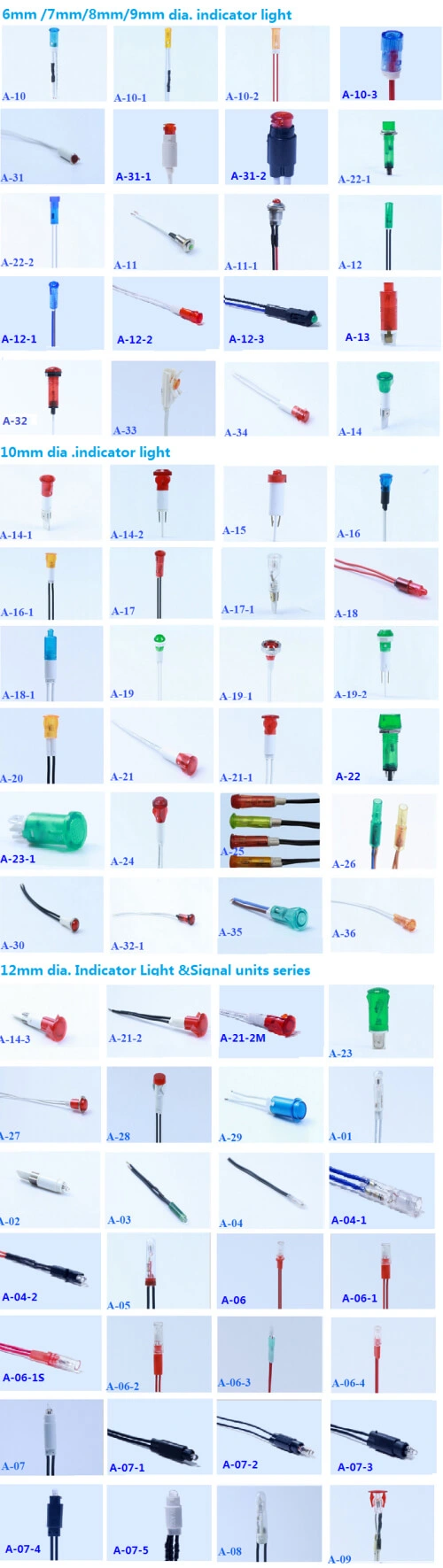 उच्च चमक नीयन दीपक रंगीन 4 मिमी नीयन पायलट दीपक 110V-400V 1